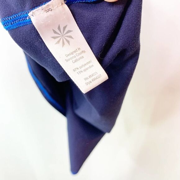 Athleta Womens Blue Sleeveless Scoop Neck Racerback Tank Top Size Small - Picture 5 of 5